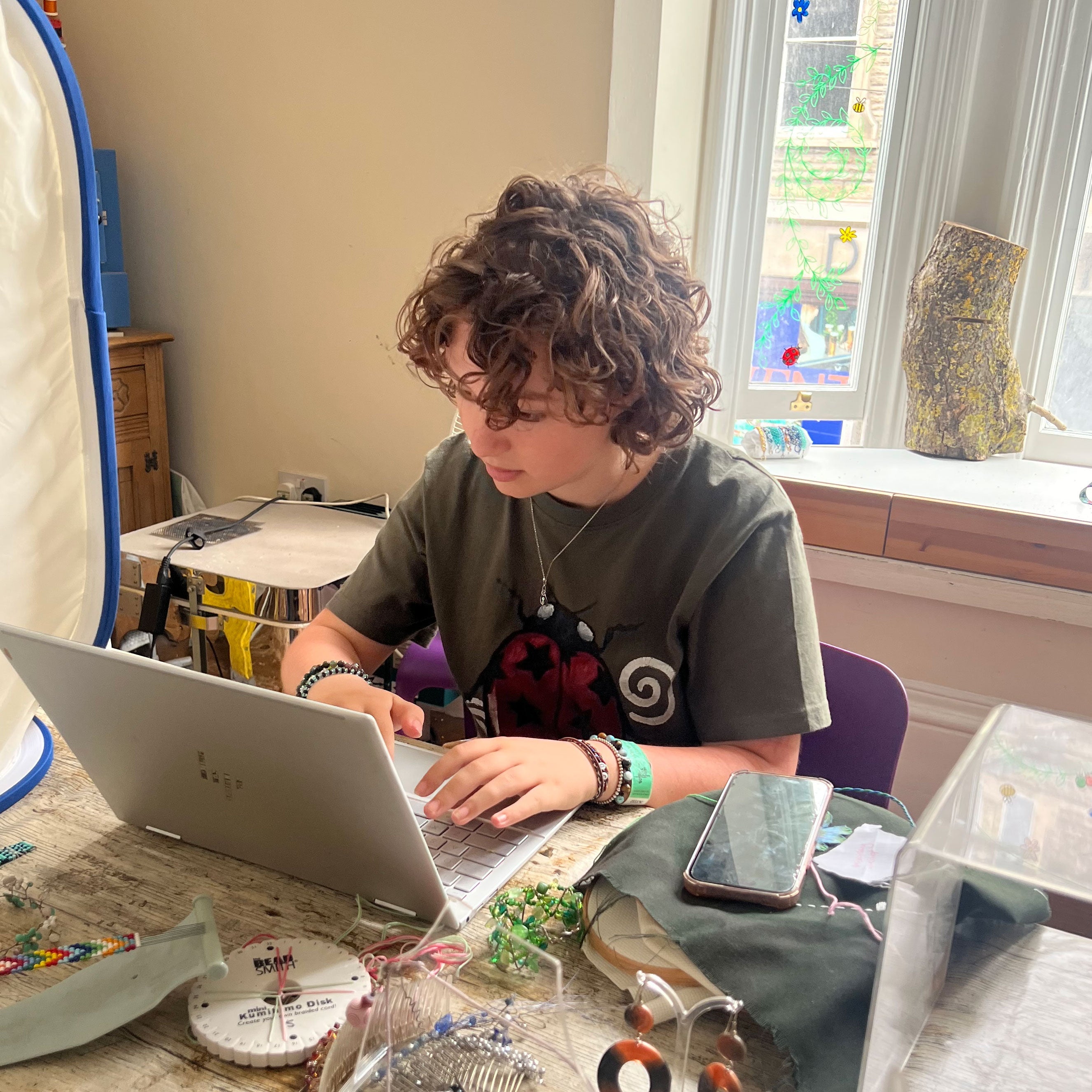 Juno doing their work experience