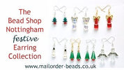 Festive Christmas Earrings: DIY