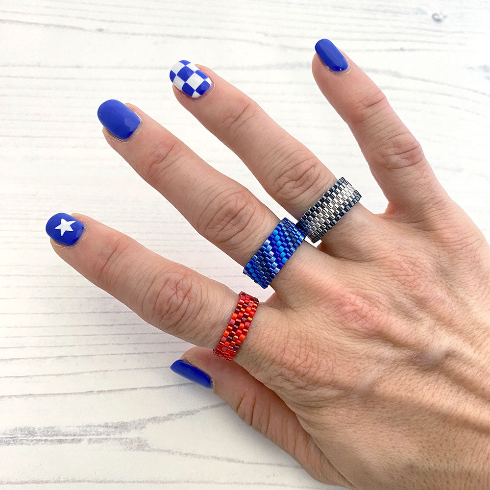 How To Make an Even Count Peyote Stitch Ring