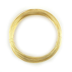 0.4mm diameter gold coloured craft wire