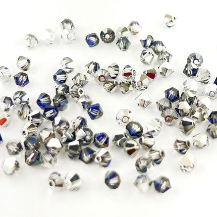 4mm Heliotrope Bicone Preciosa Crystal Bead