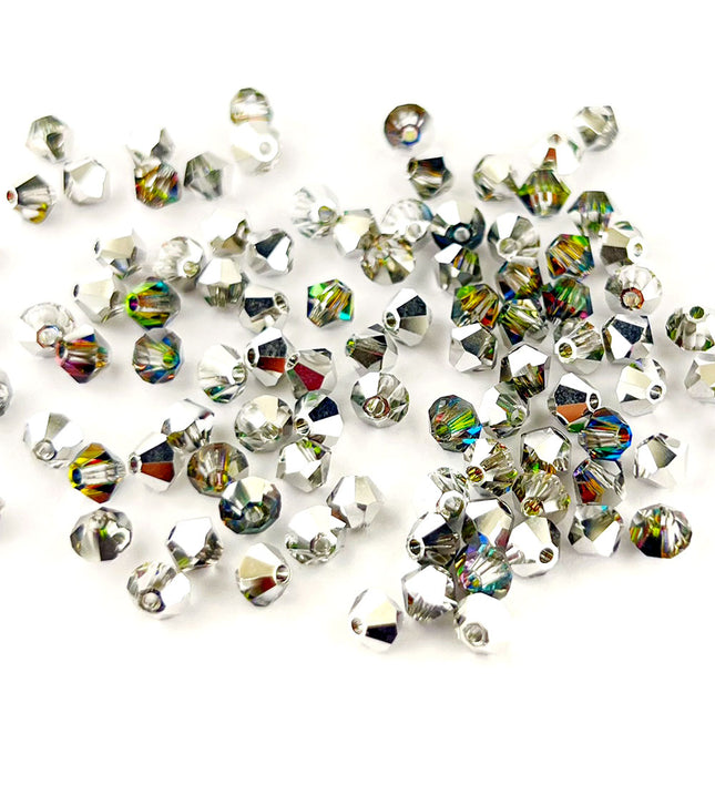 4mm vitrail medium preciosa bicone crystal