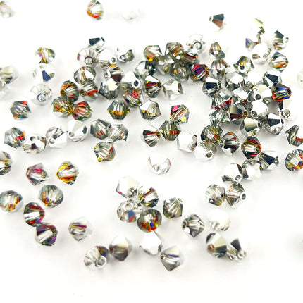 4mm crystal volcano preciosa bicone crystals