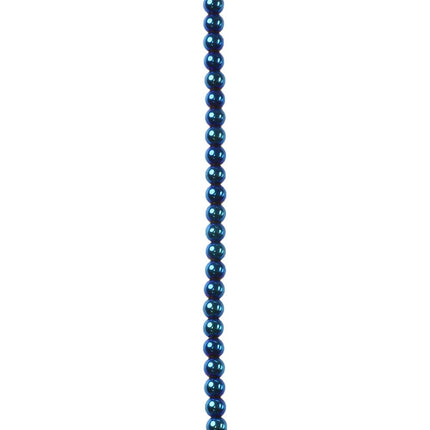 4mm Teal Hematine