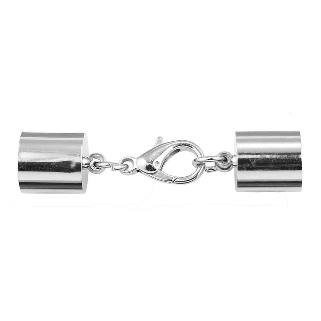 kumihimo 9mm barrel ends with trigger clasp