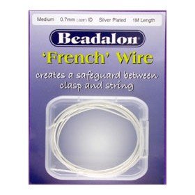 French Wire Silver Plated