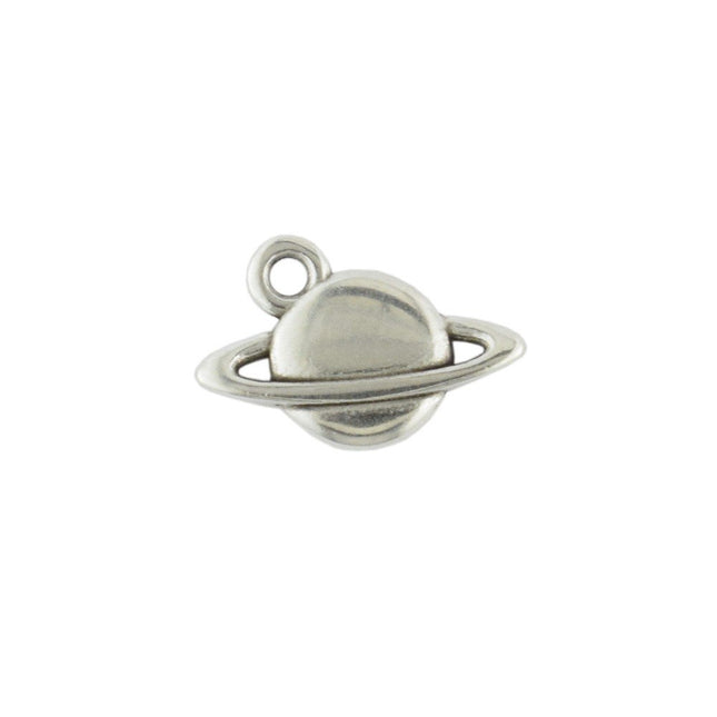 Planet Charm Antique Silver