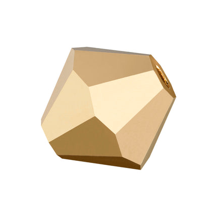 Aurum 2x Preciosa crystal bicone bead