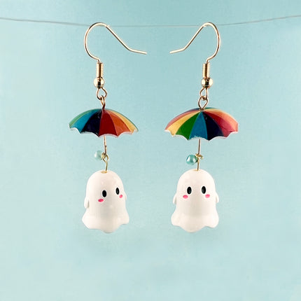 Acrylic 3D Ghost Pendant