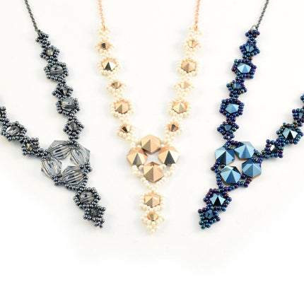 Swarovski Hexi Necklace - Pattern