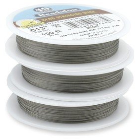 Beadalon 49 Strand 9.2m (30ft)  Bright