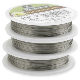 Beadalon 7 Beading Wire 9.2m (30ft) Bright