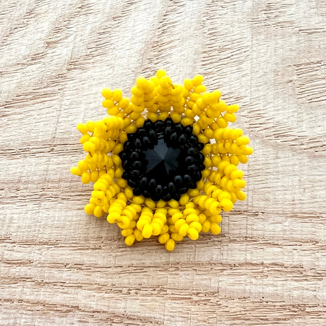 Beaded Flower Jewellery Kit - Sunflower