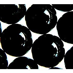 8mm Black Onyx Round Semi-Precious Beads