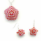 Red Pendant & Red Earring Kits
