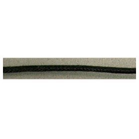 2mm Black Waxed Cotton Cord