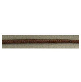 2mm Dark Brown Waxed Cotton Cord