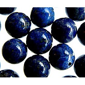 4mm Round Lapis Lazuli Semi-Precious Beads
