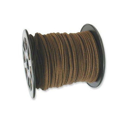 3mm flat faux suede beading thread