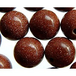 goldstone semi precious gemstone beads