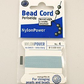 Griffin Turquoise Power Cord No.4 w/ needle 2m
