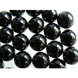 8mm Haematite Round Semi-Precious Beads