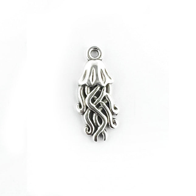 Metal Jellyfish Charm 