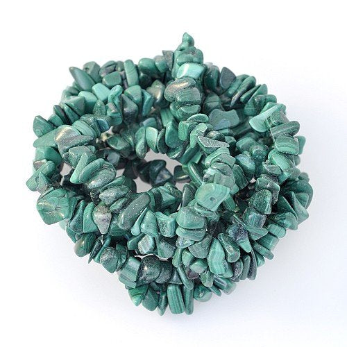 Semi-Precious Malachite Tumblechip