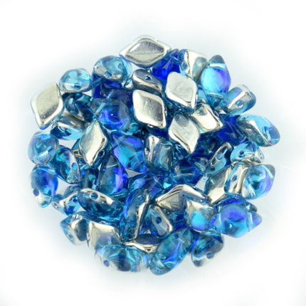 Matubo czech glass gemduo 2 hole bead