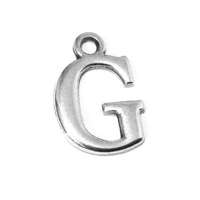 Metal Letter G Pendant Charm