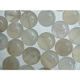 6mm Round Moonstone Semi-Precious Beads