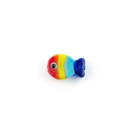 Glass Rainbow Fish Beads