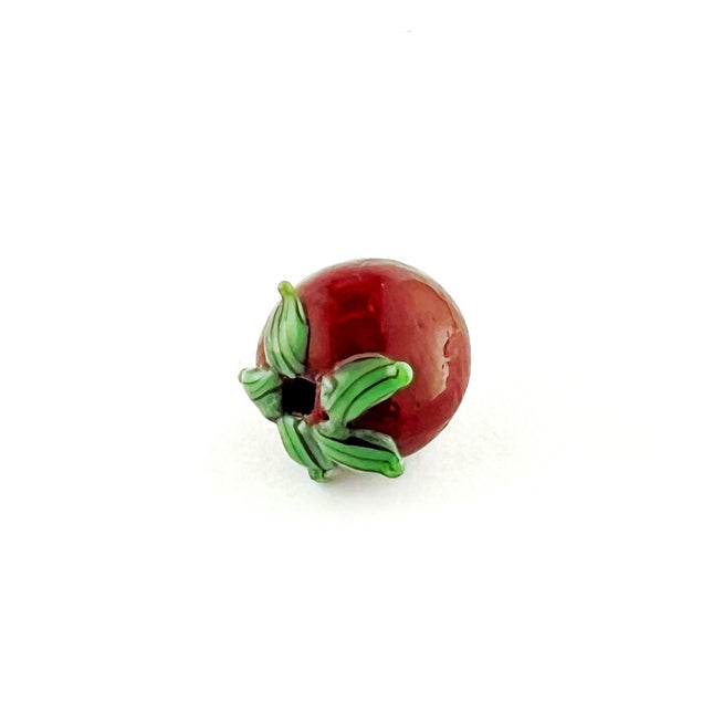 Tomato Glass Bead