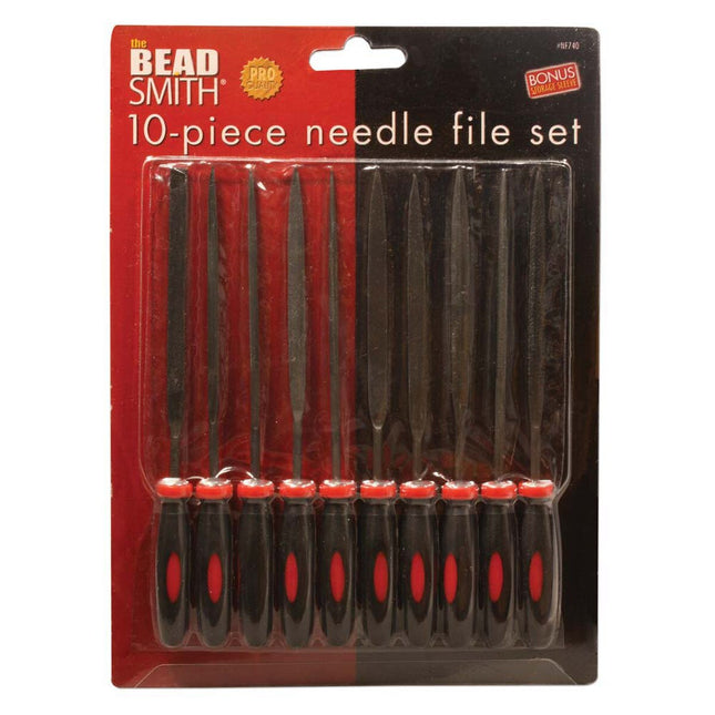 needle files with handles  for silversmithing and metalwork.