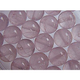 6mm Round Rose Quartz Semi-Precious Beads
