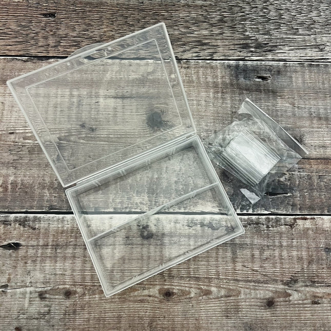 10 section shallow bead storage box