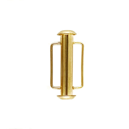 Slide Bar Clasp Gold Plated