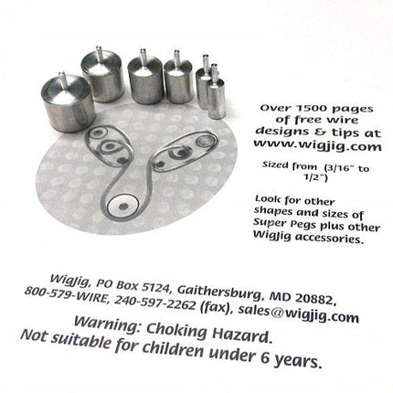Small Round Super Pegs Wigjig Delphi/Centaur/Cyclops
