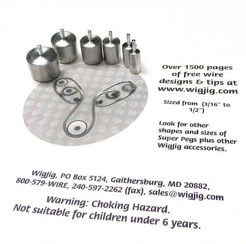 Small Round Super Pegs Wigjig Delphi/Centaur/Cyclops