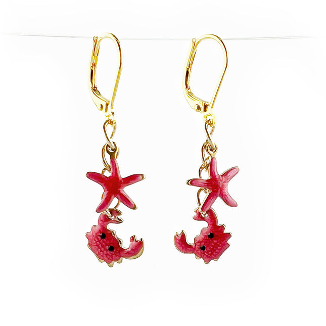 Leverback Ear Wires Gold Plated
