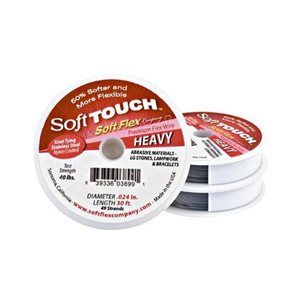 Soft Touch Heavy 30ft Satin Silver