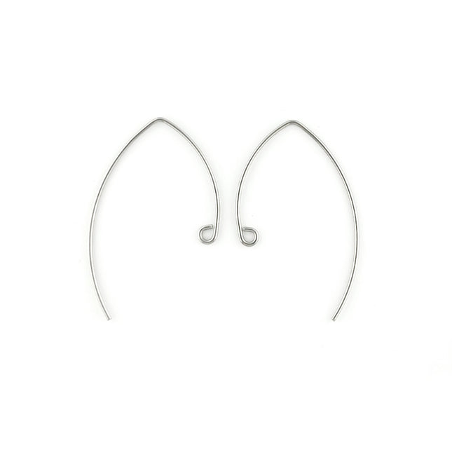 35mm Ear Hooks Stainless Steel