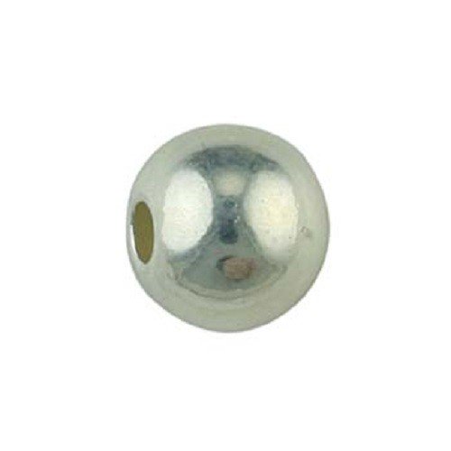 2mm Sterling Silver Spacer Bead