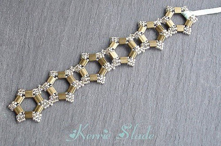 TL250 Iridescent Crystal Miyuki Tila Beads