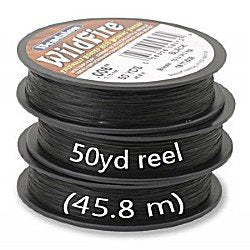 Wildfire 0.15mm Black 50yd (45.8 metres)