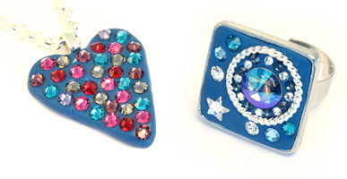 Swarovski Ceralun example jewellery