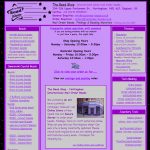 The Bead Shop - First website and Parliament Street Shop