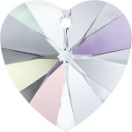 18mm preciosa crystal heart pendant