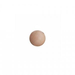 10mm Natural Plain untreated wooden bead