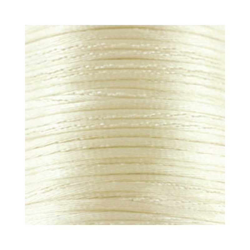 1mm Cream Satin Cord (Rattail)